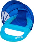 Spring Float Recliner With Canopy